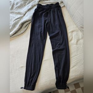 lululemon Soft Black Track Joggers Size 2